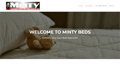 Desktop Screenshot of mintybeds.co.uk